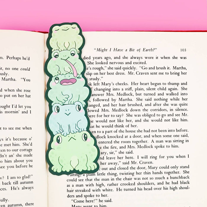 Funny Frog Butts Bookmark