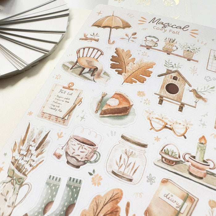 Sticker Sheet - Magical Cozy Fall