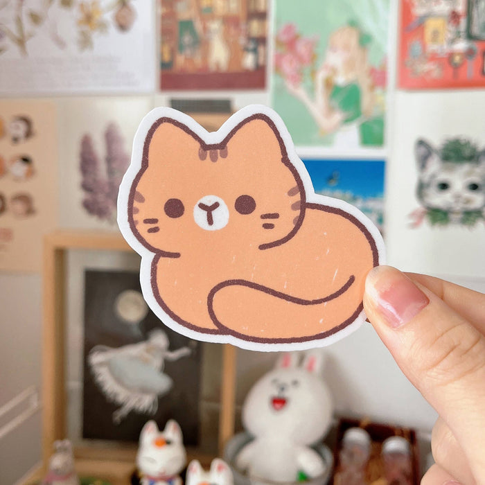 Cat Loafs: Ginger Cat #2 Vinyl Sticker