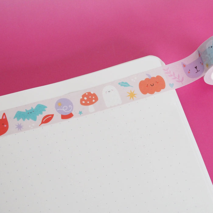 Spooky Cute Halloween Doodles Washi Tape