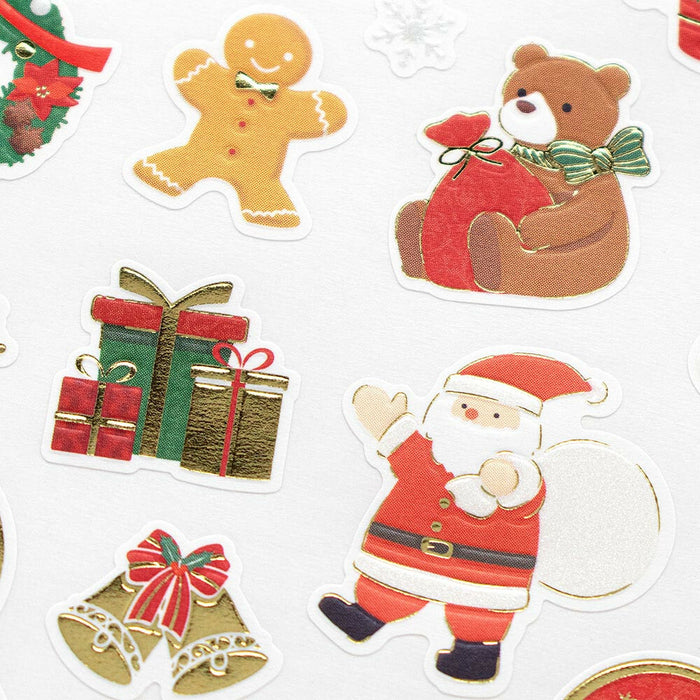 Pearl & Foil Stickers - Happy Holidays