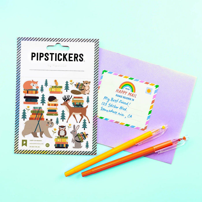 Carry-On Reading Stickers by Pipsticks