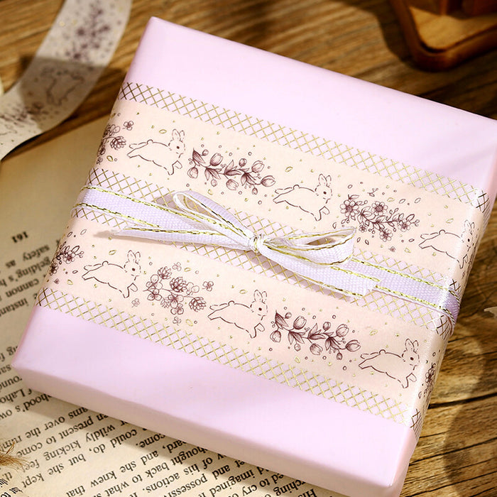 BGM 'Rabbit Country' Foil Washi Tape - Fairy Tale