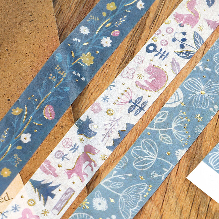 BGM Japan Foil Washi Tape - Tsuchihatsukana