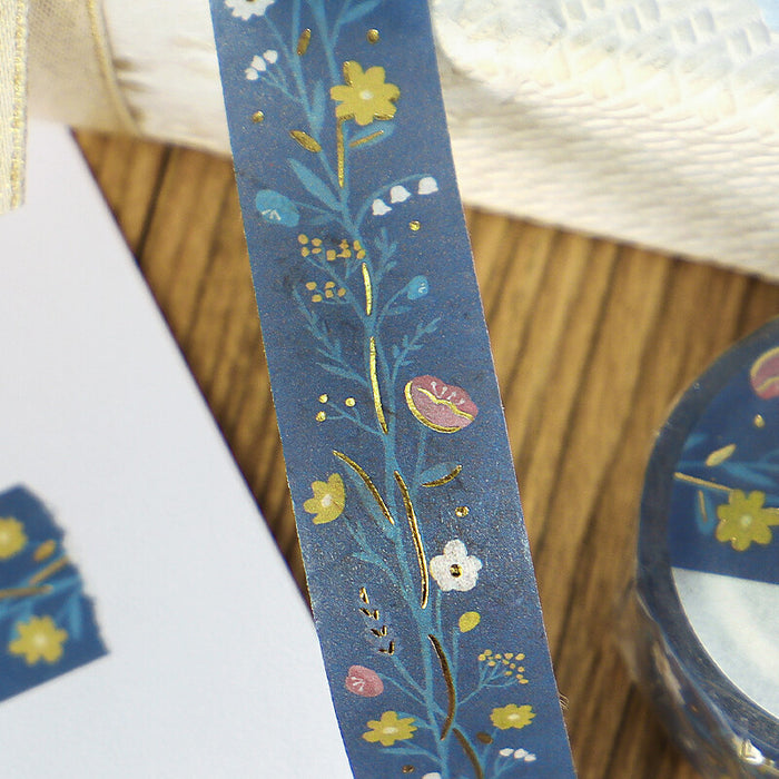 BGM Japan Foil Washi Tape - Tsuchihatsukana