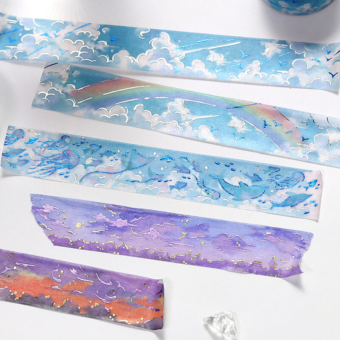 BGM 'Sky' Washi Tape - Rainbow