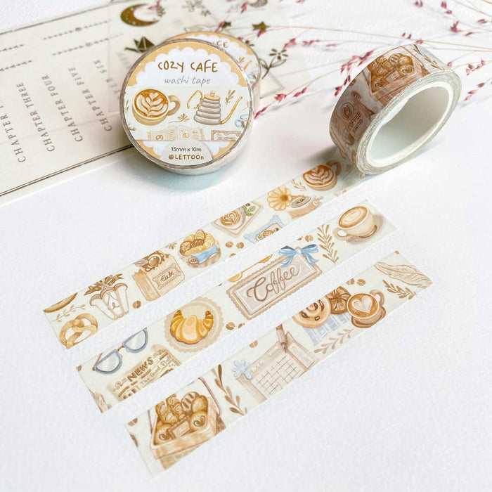 Washi Tape - Cozy Cafe