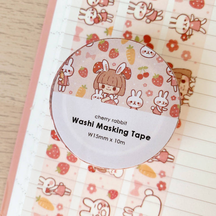 Rabbit Friends Washi Tape