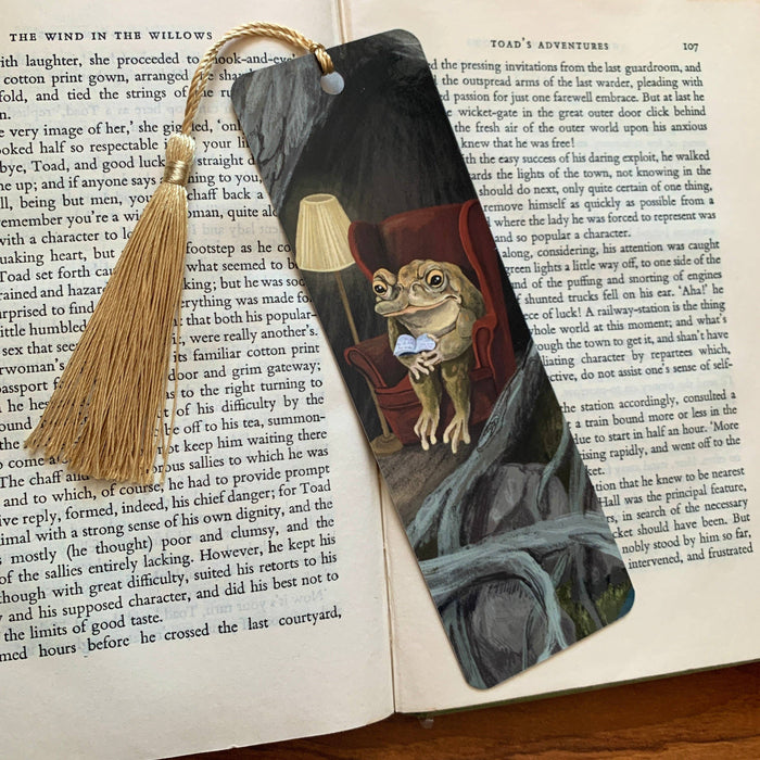 Bookmark - Reading Toad