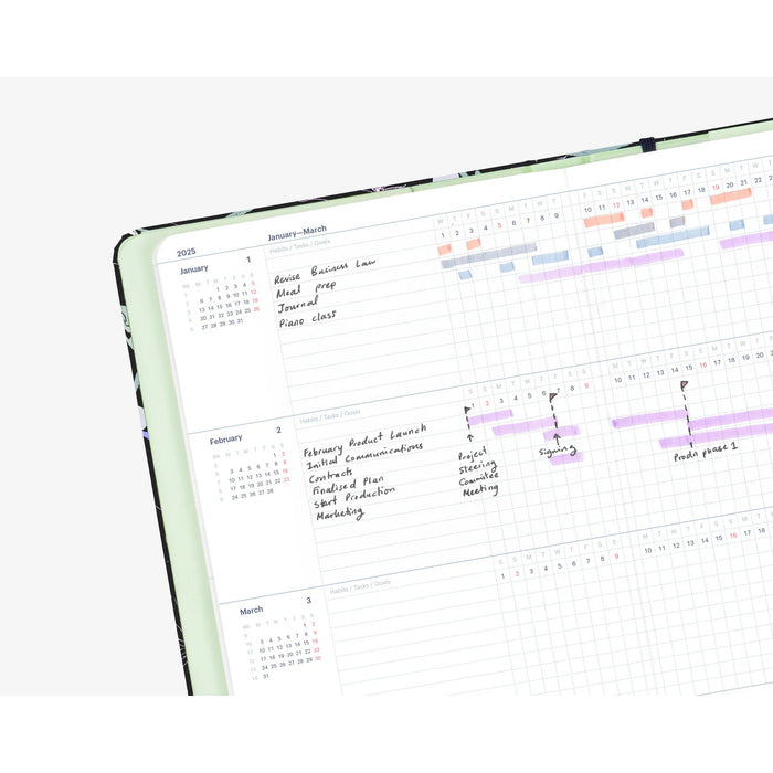 Mossery 2025 Planner Refill - Vertical