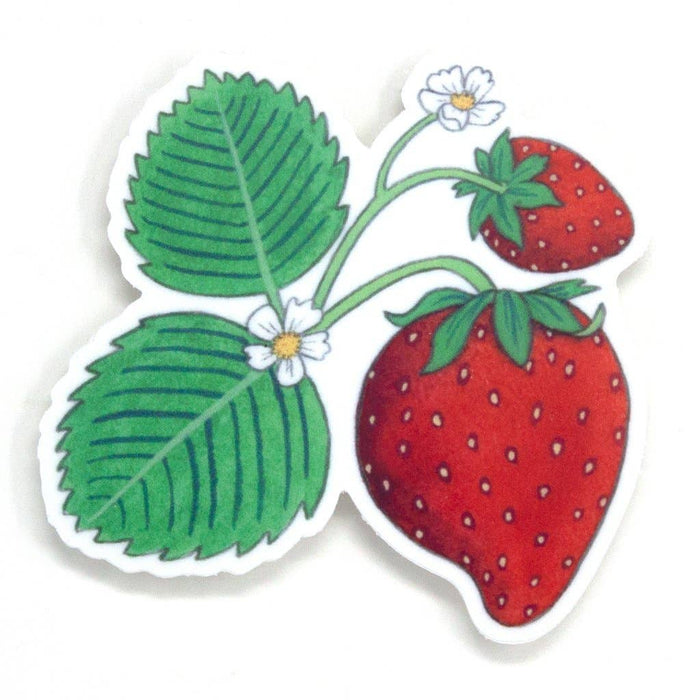 Wild Strawberry Vinyl Sticker