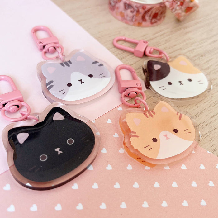 Cats Keychain