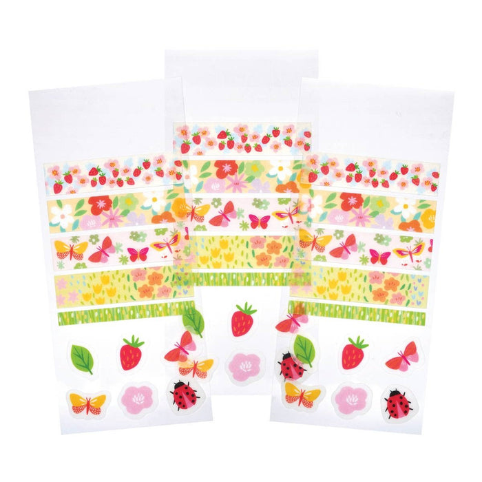 Fields and Flowers Washi Stickers