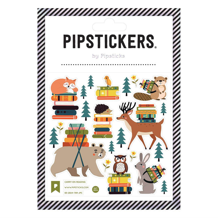 Carry-On Reading Stickers by Pipsticks