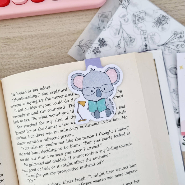 Magnetic Bookmark - Koala Study Buddy