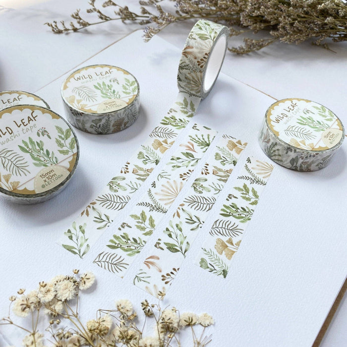 Washi Tape - Wild Leaf