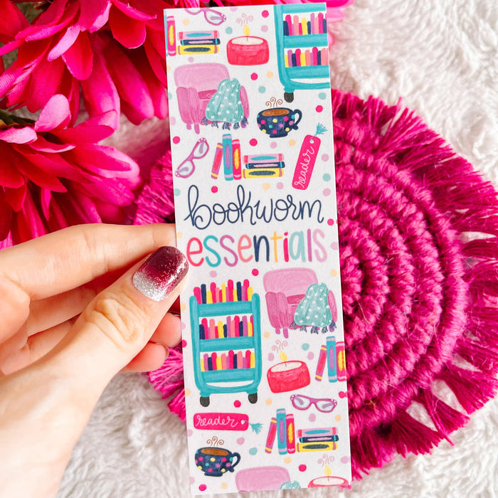 Bookworm Essentials Bookmark