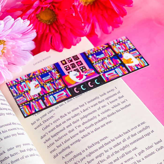 Haunted Library Bookmark