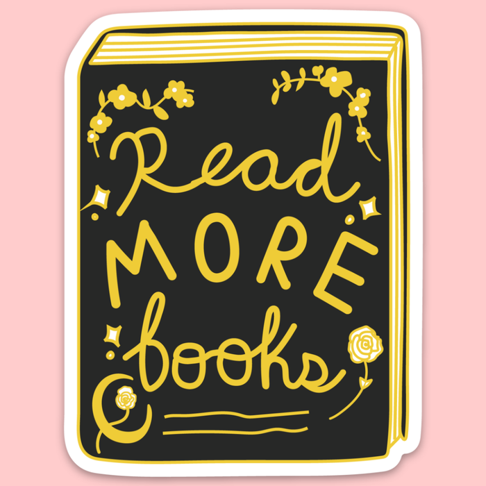 Read More Books Vinyl Sticker