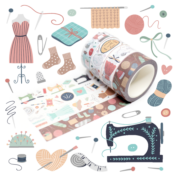 Limited Edition Exclusive Washi Tape - Sewing & Craft