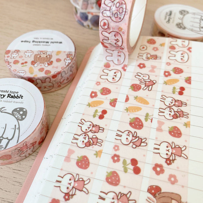 Rabbit Friends Washi Tape