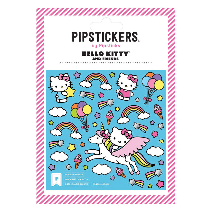 Hello Kitty Rainbow Wishes Stickers by Pipsticks