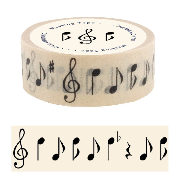 Music Notes Washi Tape