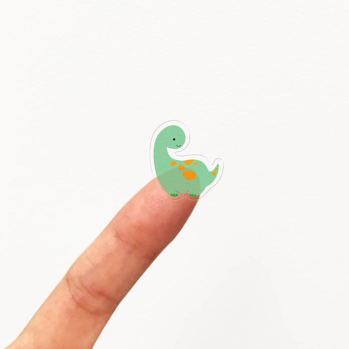 Dinosaur Clear Stickers