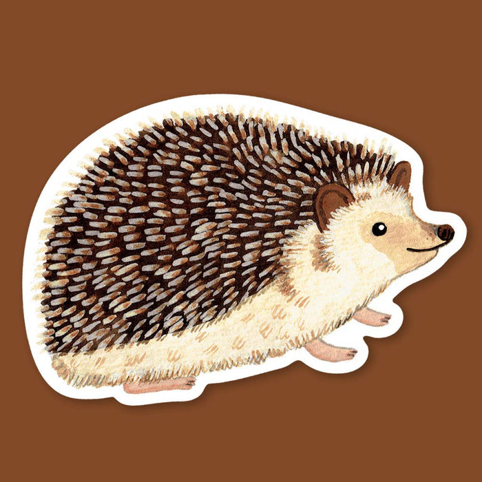 Hedgehog Vinyl Sticker