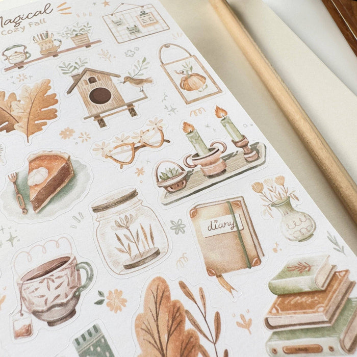 Sticker Sheet - Magical Cozy Fall