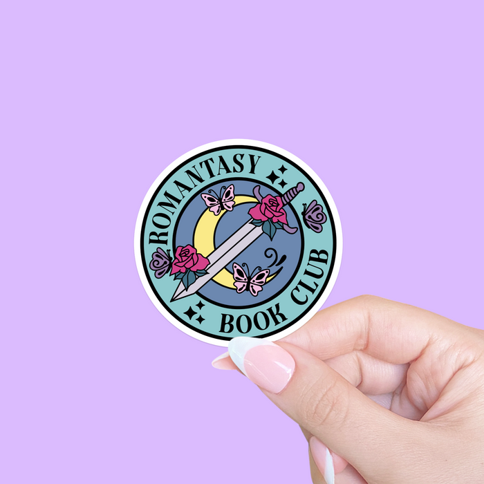 Romantasy Book Club Vinyl Sticker