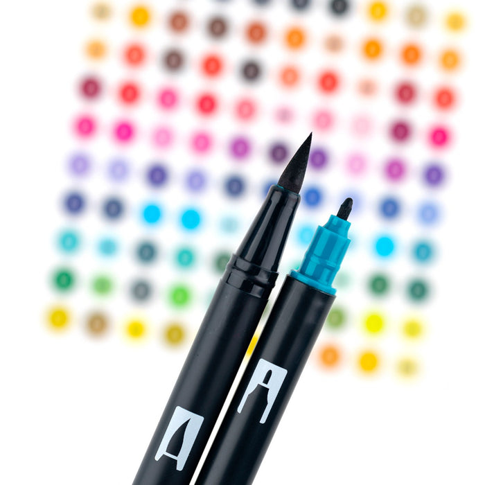 Tombow ABT Dual Brush Pen 10 Colour Set - Tropical