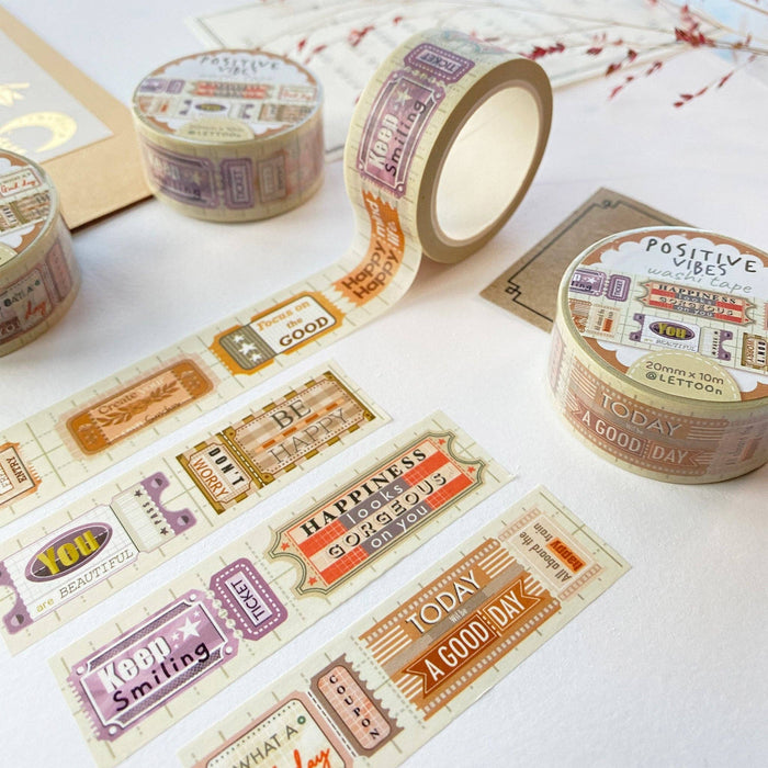 Washi Tape - Positive Vibes