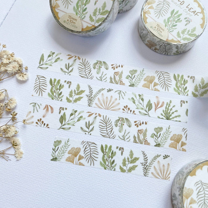 Washi Tape - Wild Leaf