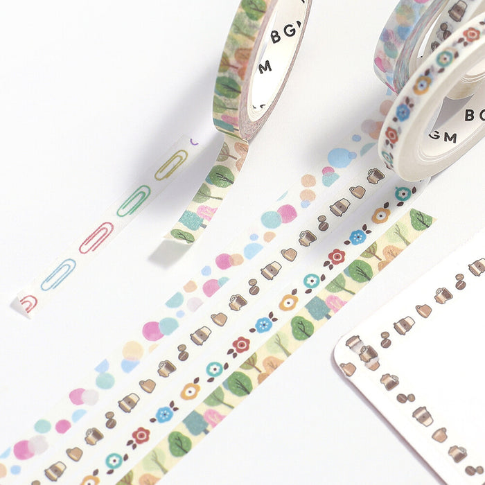 BGM 5mm Washi Tape - Paperclip