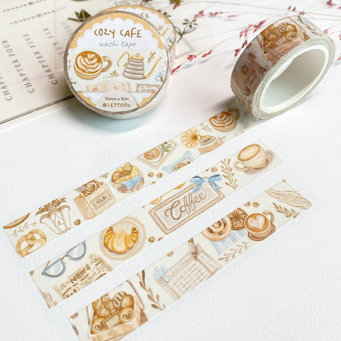 Washi Tape - Cozy Cafe