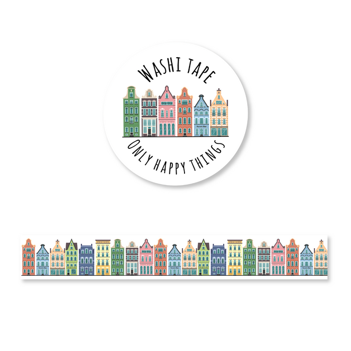 Amsterdam Canals Washi Tape