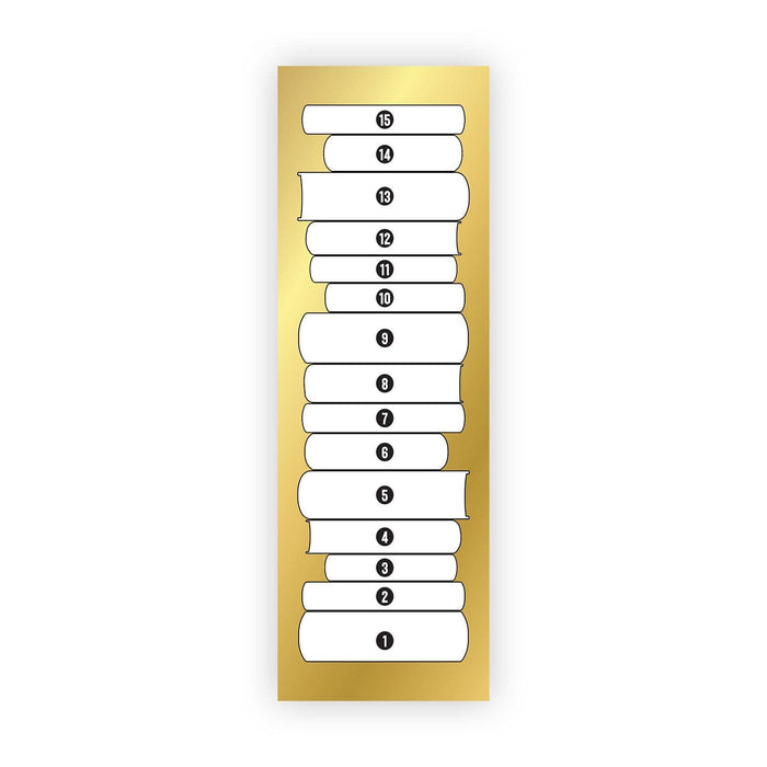 Book Tower Reading Tracker Bookmark