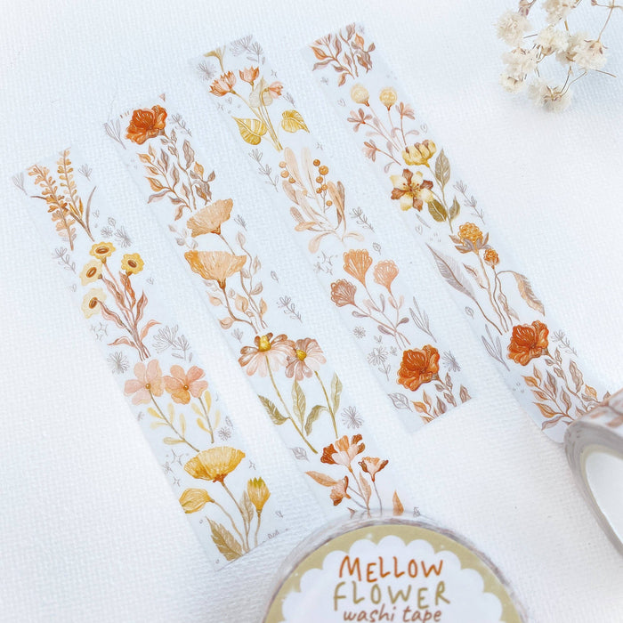 Washi Tape - Mellow Flower