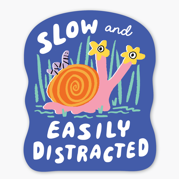 Slow Snail Vinyl Sticker