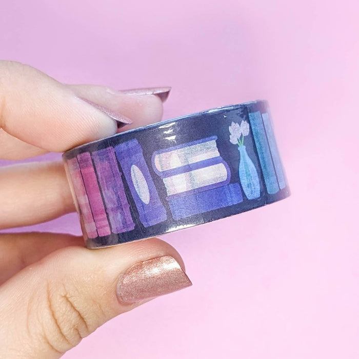 Rainbow Bookcase Washi Tape