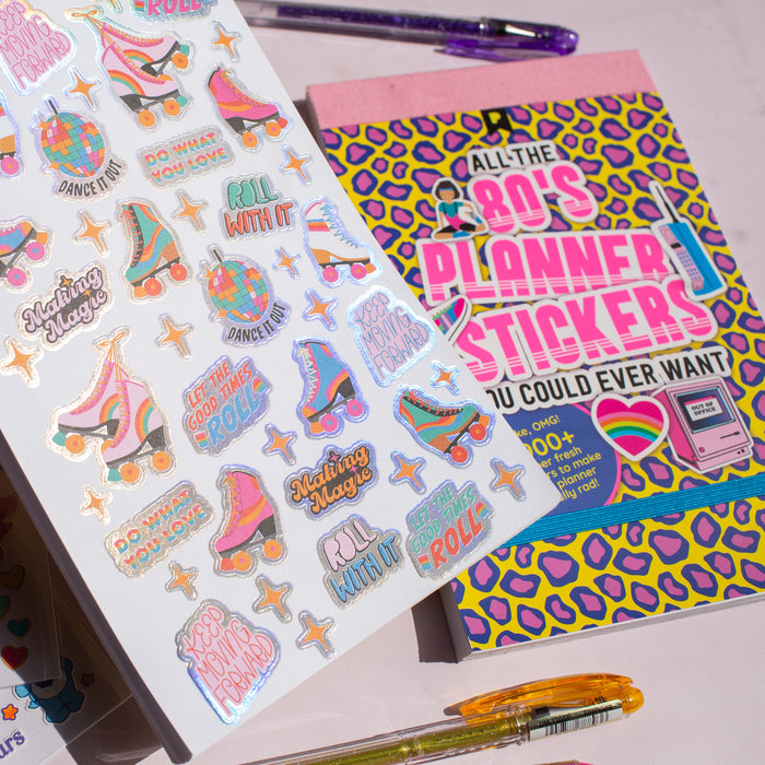 80's Planner Sticker Pad