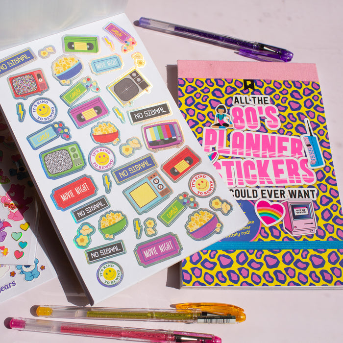 80's Planner Sticker Pad