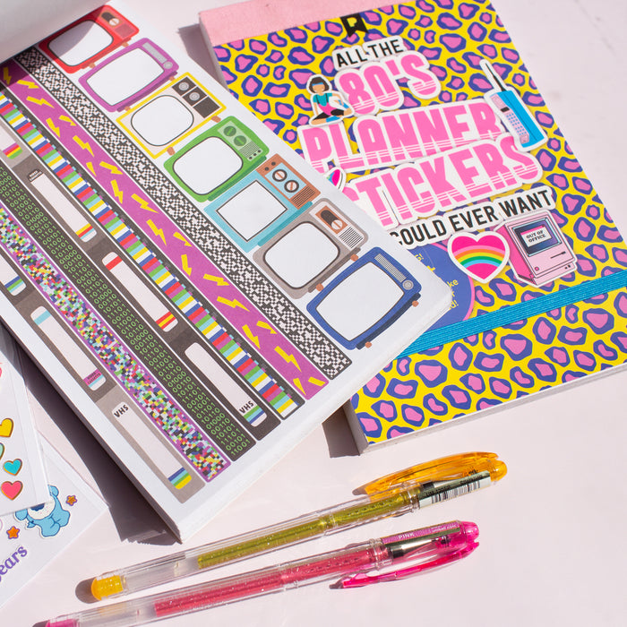 80's Planner Sticker Pad