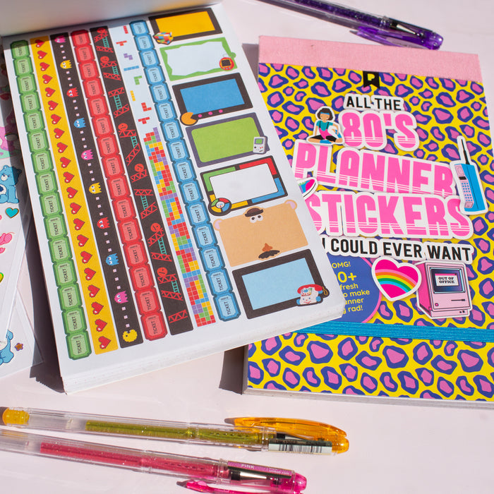 80's Planner Sticker Pad