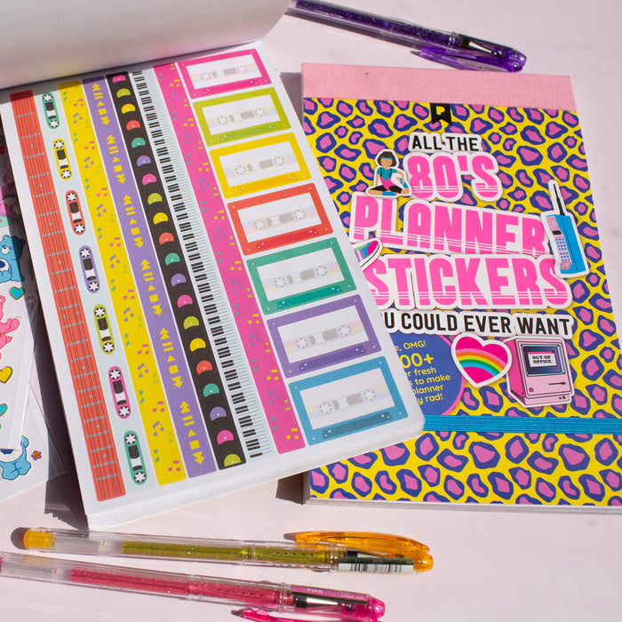 80's Planner Sticker Pad