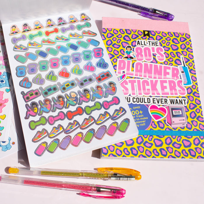 80's Planner Sticker Pad