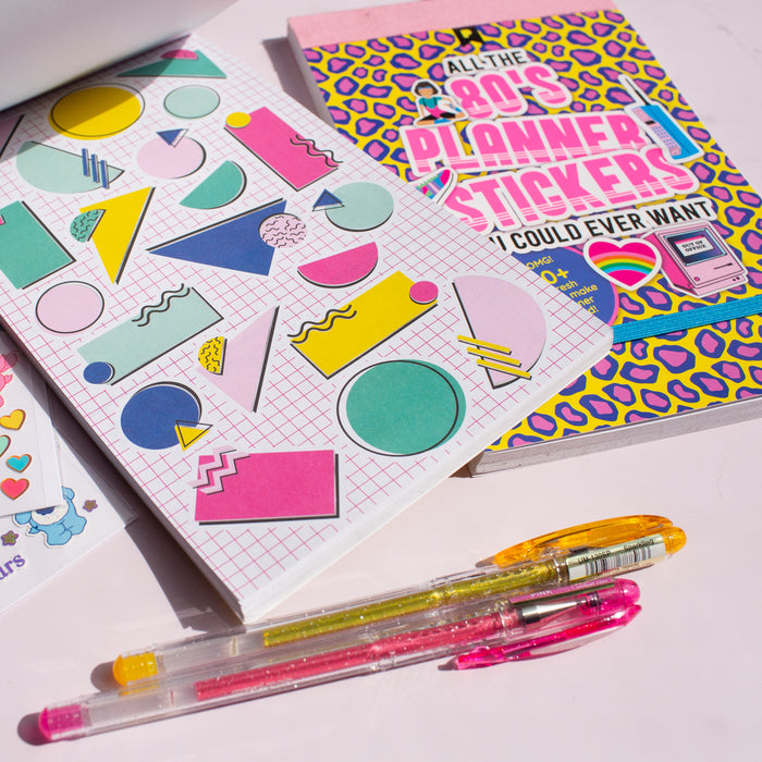 80's Planner Sticker Pad