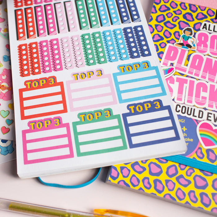 80's Planner Sticker Pad