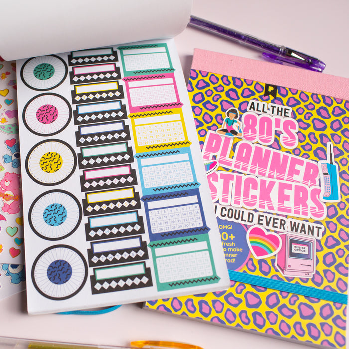 80's Planner Sticker Pad